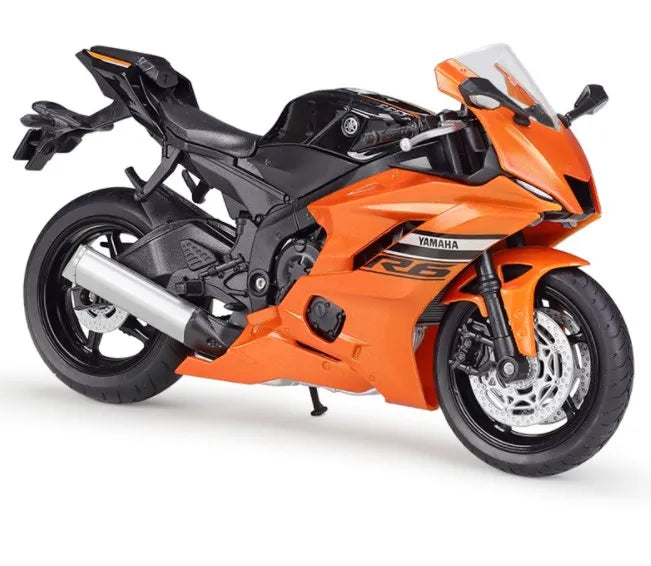 WELLY 1:12  2020 YZF R6 Heavy Locomotive Alloy Motorcycle Simulation Model Toy