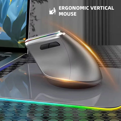 NEW Wireless Ergonomic Gaming Mouse MX Receiver Mice 6D 2.4G Silent Clicking Vertical Ergonomic Office PC Optical Wireless Mouse