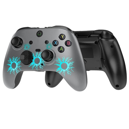Wireless BT Joystick Gaming Directly Connected PC for N-switch Gaming Controller with Turbo Button and Vibration Motor