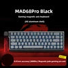 MAD68 Pro 60HE 87-Key Magnetic Axis Full Keyboard Mechanical Gaming Desktop with Hot Swap Quick Response for Entry Level Players