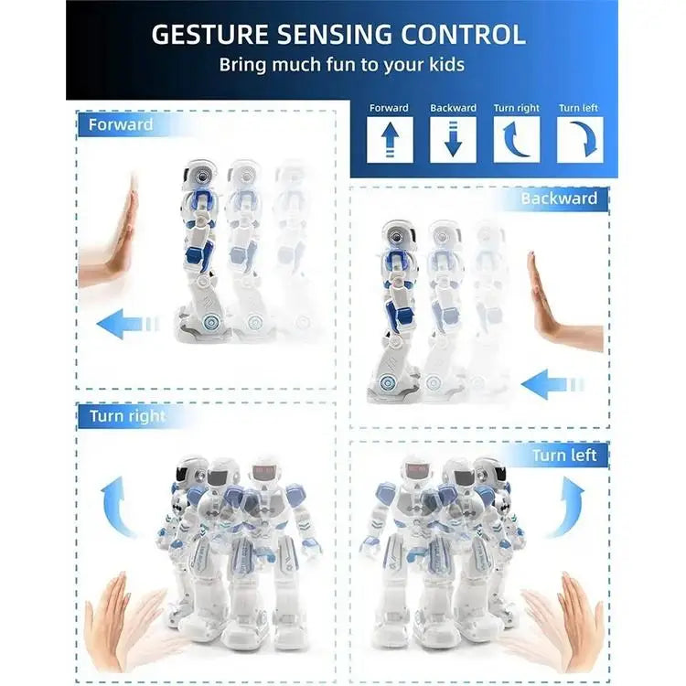 Newest Large Size Dancing Rabbit Magnetic Programmable Interactive APP Control Wireless Connect RC Humanoid Smart Robot Toy