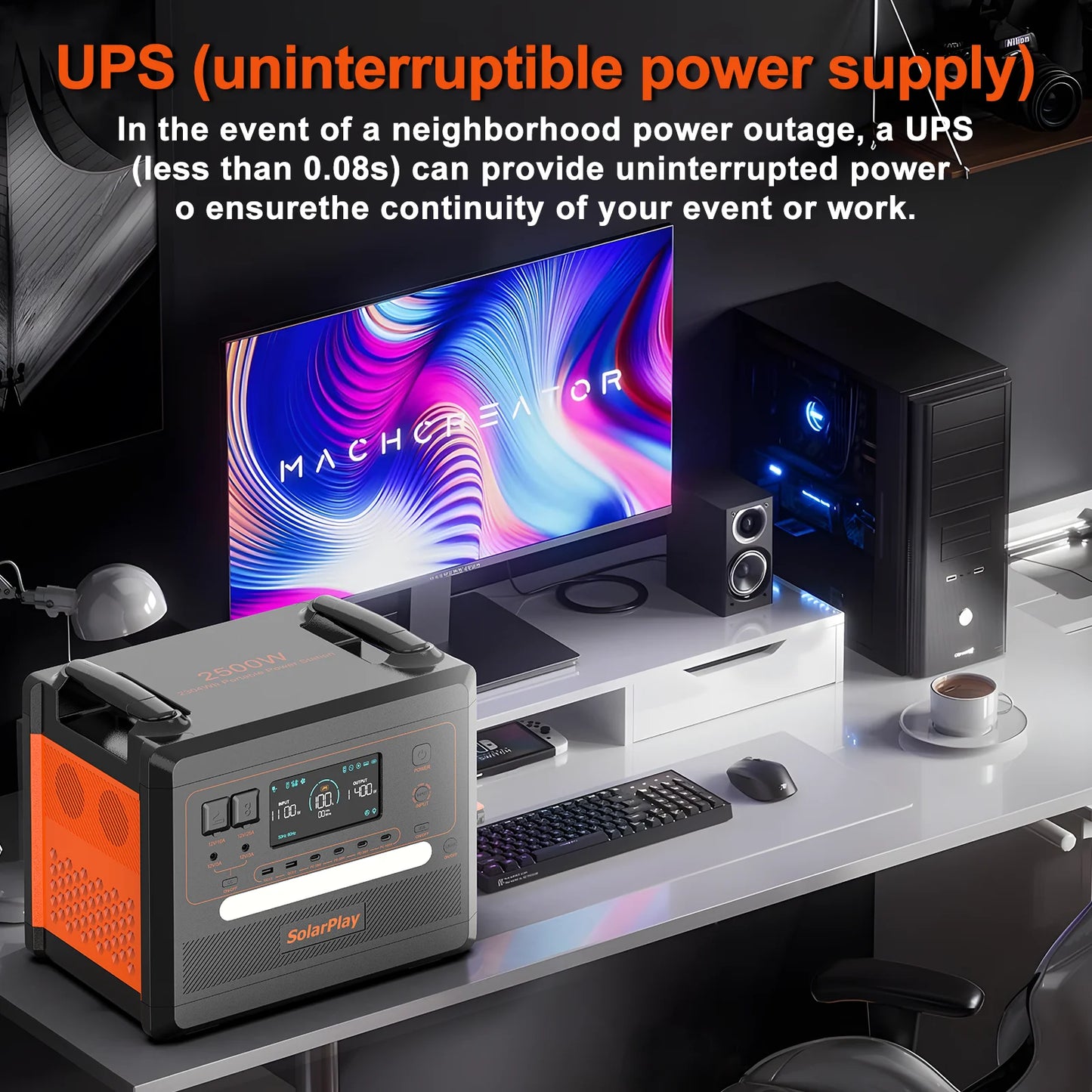 Q2402M High Power Mobile Power Supply