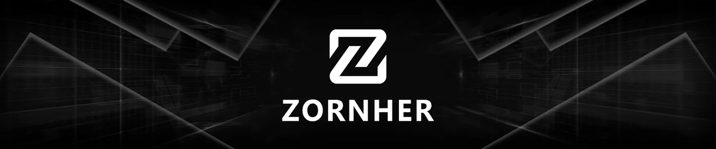 Zornher ST68 Black Polar Day Split Type Mechanical Keyboard 2.4Ghz Wireless RGB Backlit Programmable USB Type-C Interface Gaming