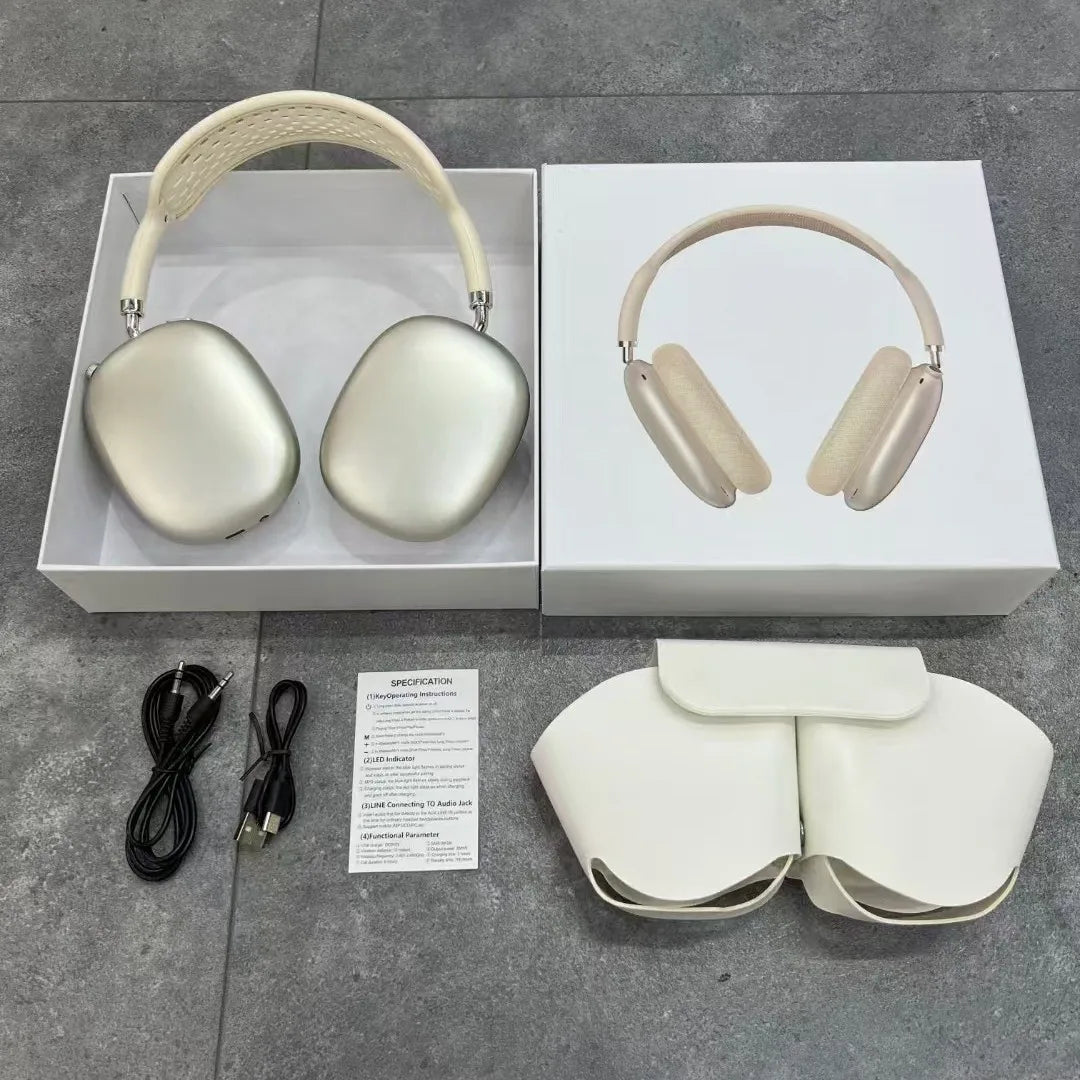 Cross-Border P9 Air Max Over-Ear for 5.4 Headphones Active Noise Cancellation (ANC) Knob Music Gaming Compatible for