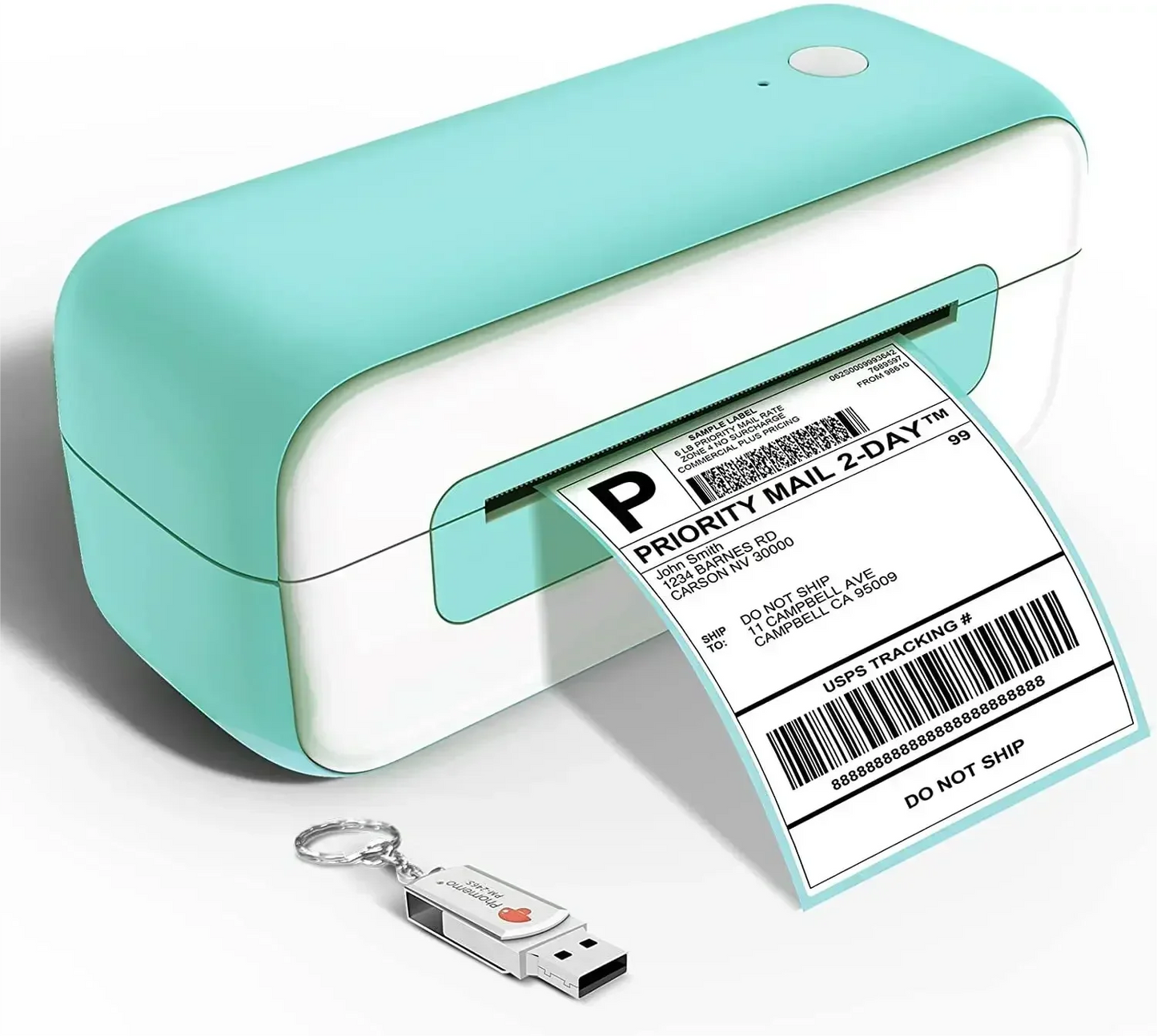 Phomemo B246D Portable Thermal Shipping Label Printer 4x6 Home/Office/Waybill Barcode Maker Stock Product