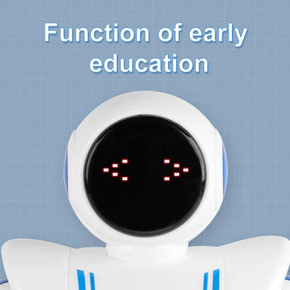 Popular Early Education Smart Kids Toys Space-Style Programming Robot Gesture Sensing Electric Remote Light Music Plastic