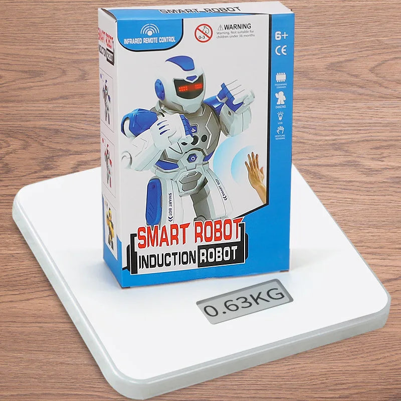 Factory New Arrival Kids RC Intelligent Dancing Remote Control Singing Moon Walking Gesture Sensing Kit Educational  Robot Toys