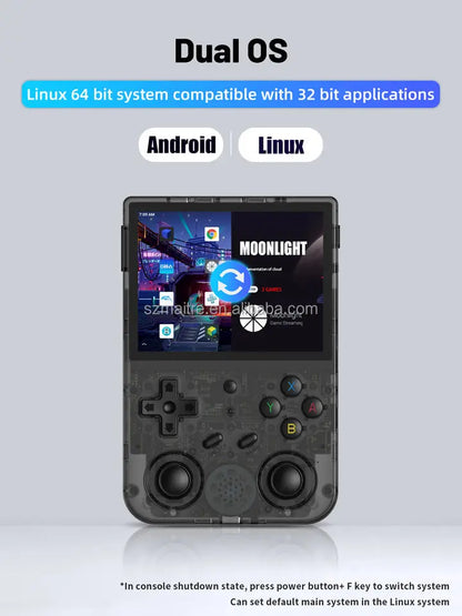 RG353VS for PSP Games Android 11 and Linux System 5G WiFi HD Touch Screen Game Player Mobile Consola De Video Juegos