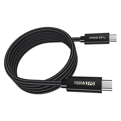 USB C to C 20Gbps Fast Speed Data 5A Charging USB3.2 PD Cable