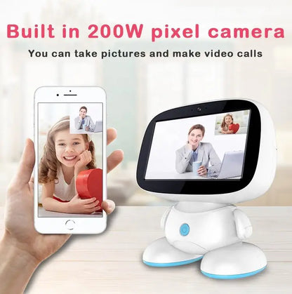 7 Inch LCD Smart Robot with Chat GPT Intelligent Chatbots for Kids Adult Companion Friend Customize Variety AI Resource