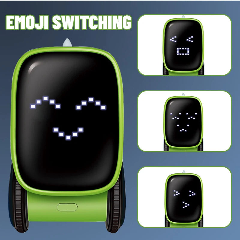 Intelligent Kids Toys Ai Educational Smart Robot   Remotely Programmed Robot  Touch Gesture Control Voice Robot Ai Toys for Kids