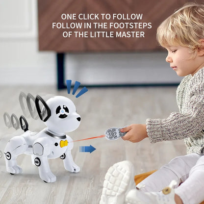 Smart Interactive Music Dancing Handstand Follow Bionic Programming Stunt Infrared Remote Control RC Robotic Pet Robot Dog Toys