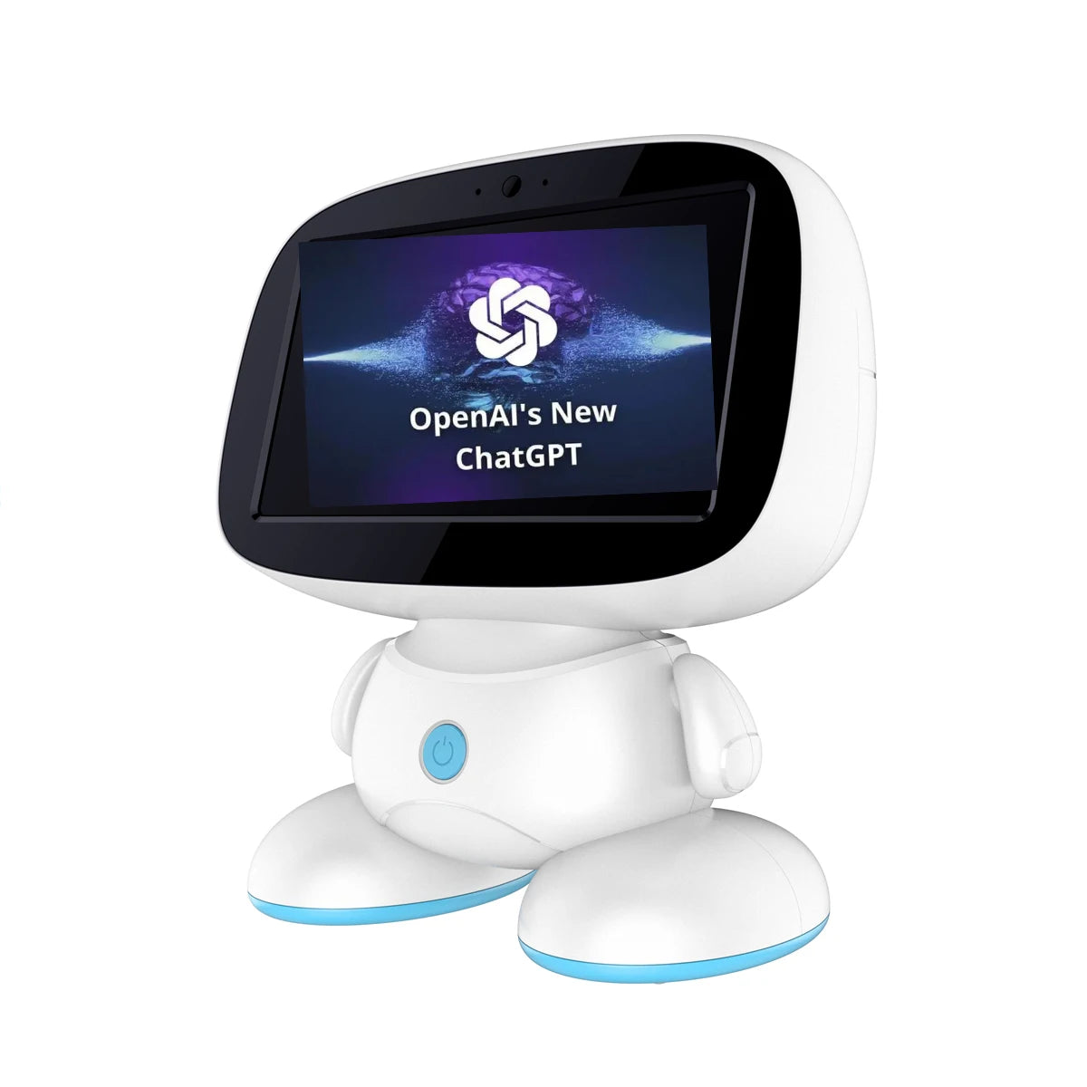 7 Inch LCD Smart Robot with Chat GPT Intelligent Chatbots for Kids Adult Companion Friend Customize Variety AI Resource