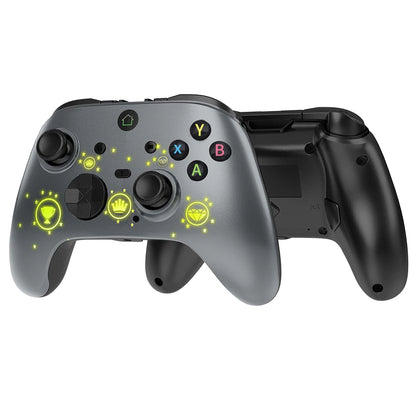 Wireless BT Joystick Gaming Directly Connected PC for N-switch Gaming Controller with Turbo Button and Vibration Motor