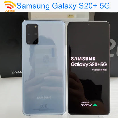 Samsung Galaxy S20 Plus S20+ 5G G986N 12GB RAM 256GB ROM 6.7" NFC Snapdragon Octa Core Original Unlocked Android Cell Phone