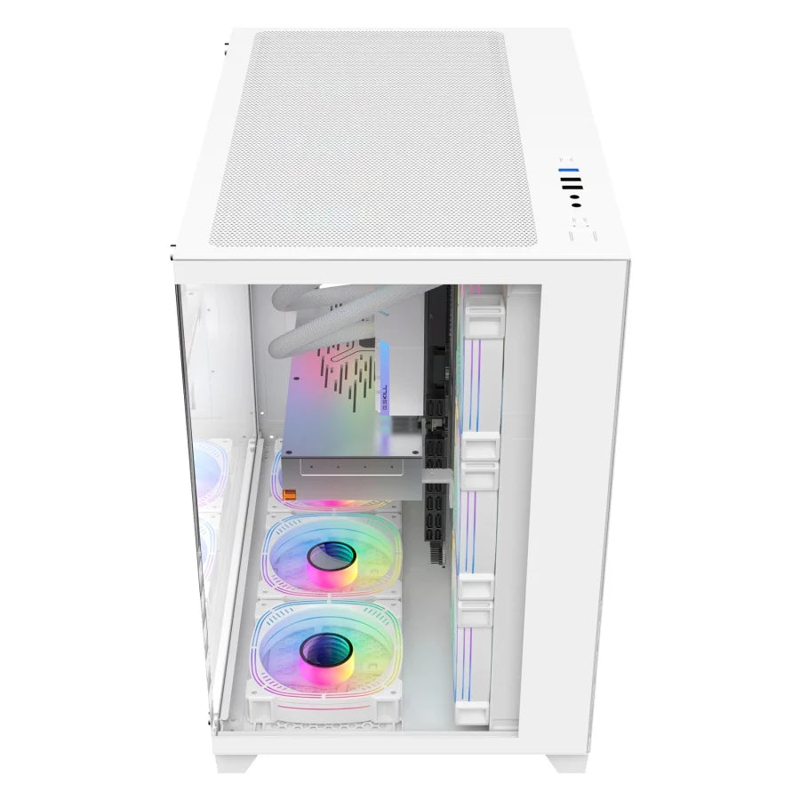 Popular 2024 Low Price PC Cases Full Tower Gaming ATX Gamer Cabinet Computer PC Case Casing for Desktop