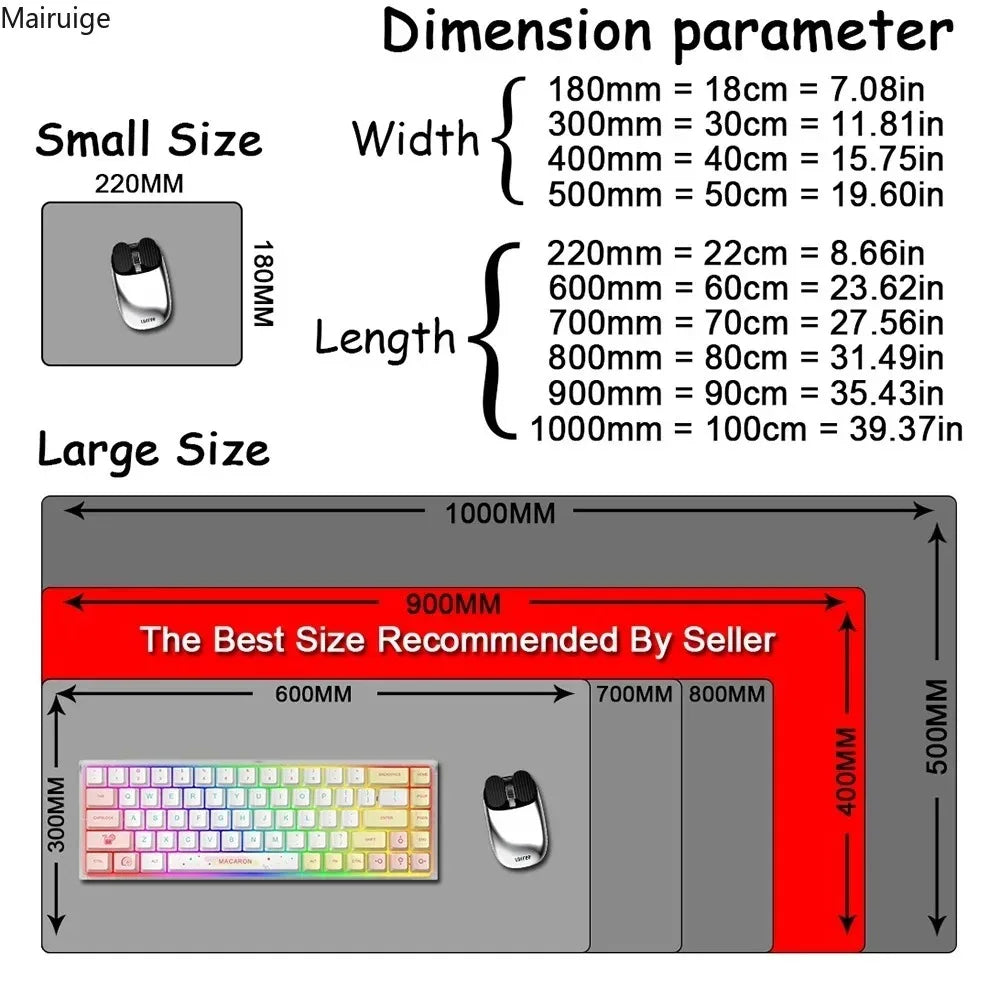 Cool Cars Stylish Cyberpunk PC Gaming Mouse Pads Gamer Mats Rubber Teclado Pad Mat Laptop Office Carpet 900X400