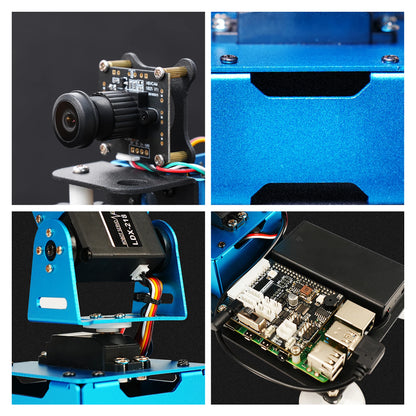 Hiwonder ArmPi Mini 4DOF Vision Robotic Arm Powered by Raspberry Pi Support Python, OpenCV Target Tracking for Beginners