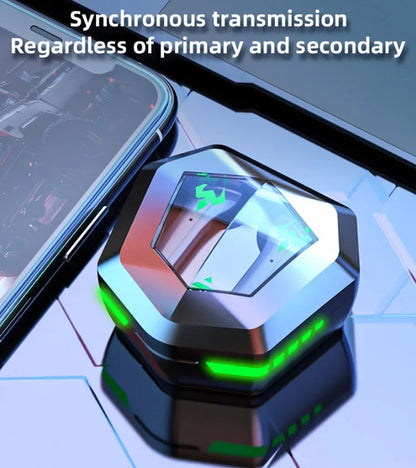 Advanced RGB Breathing Light Dual Mode Connectivity HIFI Sound TWS Gaming Earbuds for Mobile PC Gaming