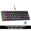 CK23 61-key Three-mode Mechanical Mini Keyboard Brown Switch E-sports Gaming Keyboard