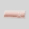 For K99 Hot Swap 90% Keyboard Gradient Pink Side Printed Double Shot PBT Keycaps LED Backlit Wired 99-Key Gaming Keyboard