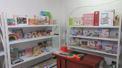 Kids Boys Wooden Cars Parking Lot Play Set Garage Educational Slot Toys