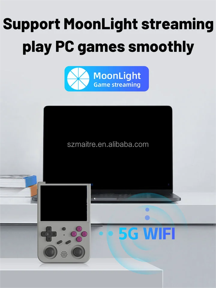 RG353VS for PSP Games Android 11 and Linux System 5G WiFi HD Touch Screen Game Player Mobile Consola De Video Juegos