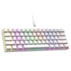 61 Key Ultra-Compact Mini 60% Gaming Keyboard Blue Switch Ergonomic Office Computer Keyboard for PC Laptop Mechanical Keyboard