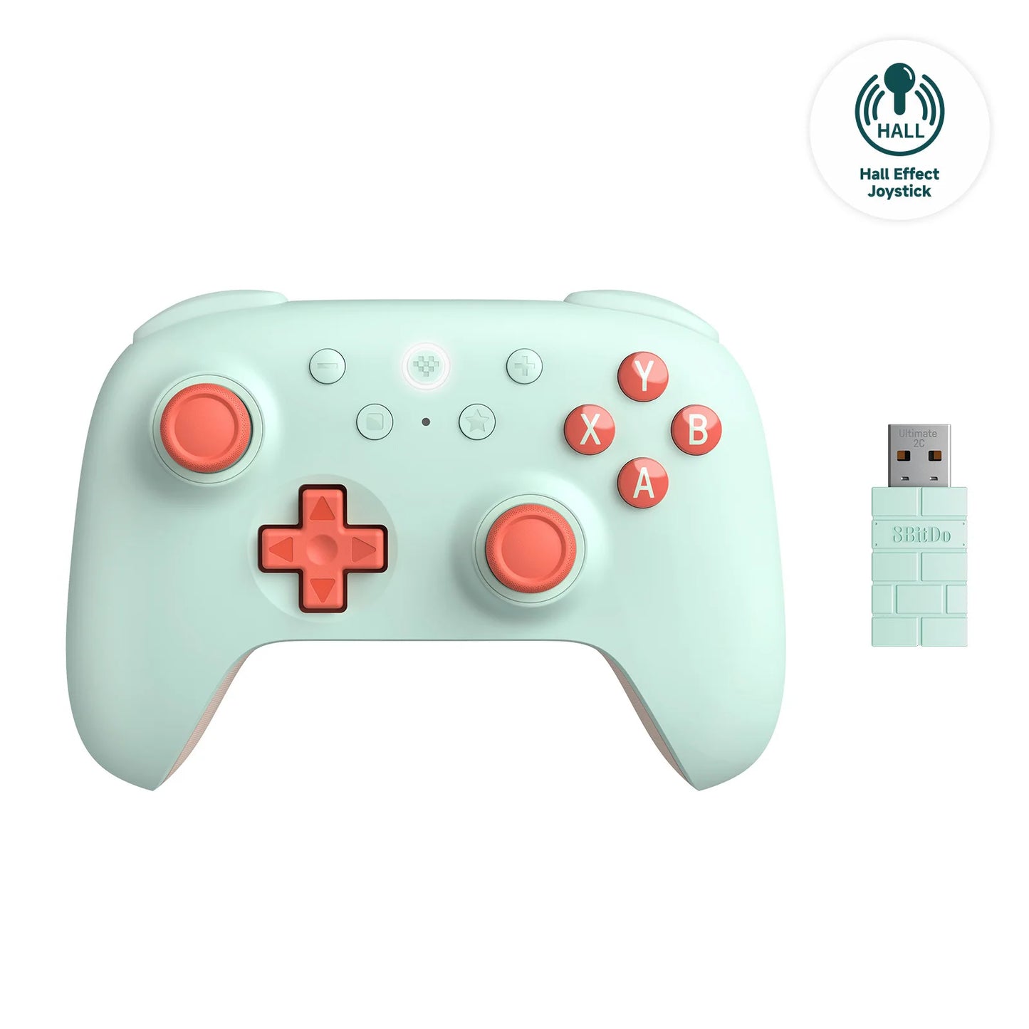 New 8BitDo Ultimate 2C Wireless Gaming Controller Joystick Vibration Motor Turbo Function for PC/Windows/ Switch/Steam