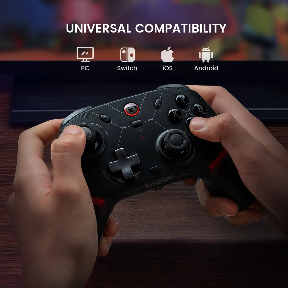 Gamesir Cyclone 2 Pro Wireless Gaming Controller RGB Gamepad for Switch PC Android Ios New MAG-RES TMR Joysticks