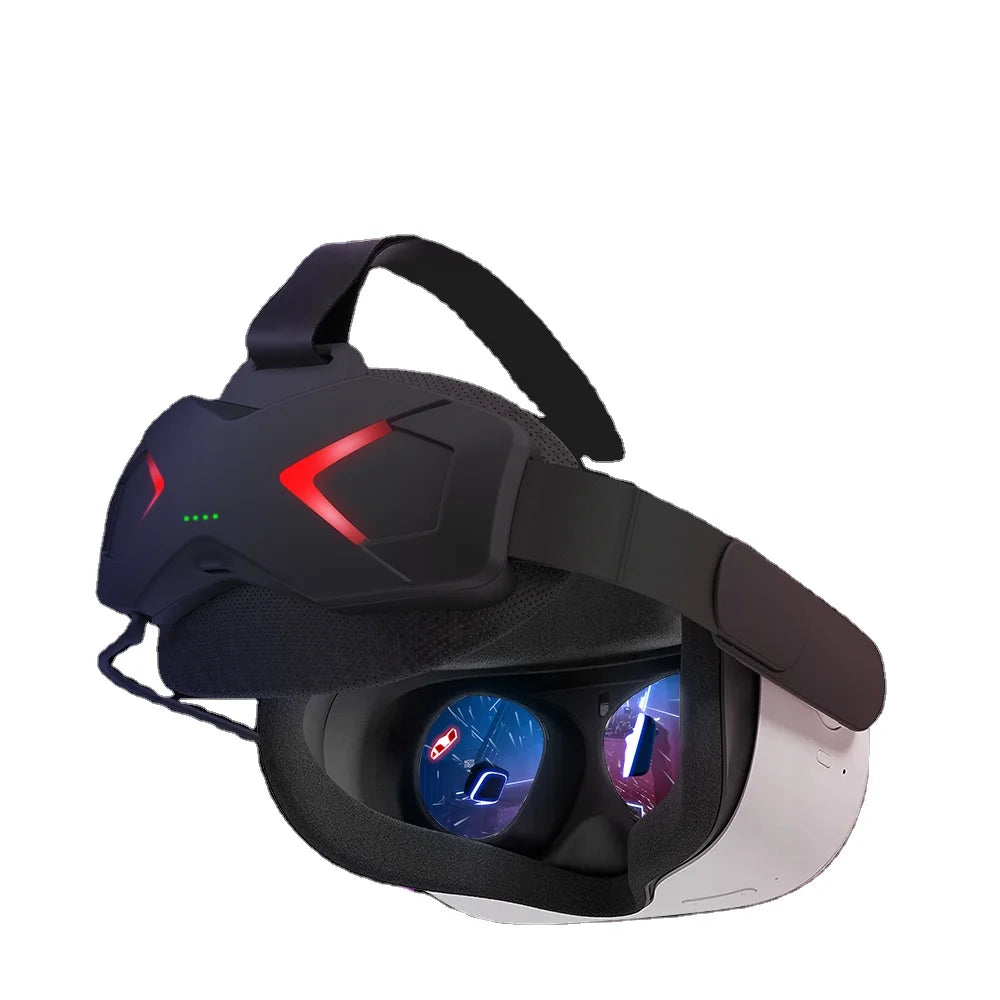 E-sports Mobile Power Regulating Headwear Without Pressing Face VR Charging Headset Adapter for Oculus Quest 2 VR
