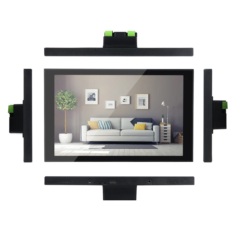 2026 Certified 8-Inch Smart Home Control Panel POE Wall-mounted Wifi Android System Tablet RS485 Home USB Power for Hotels