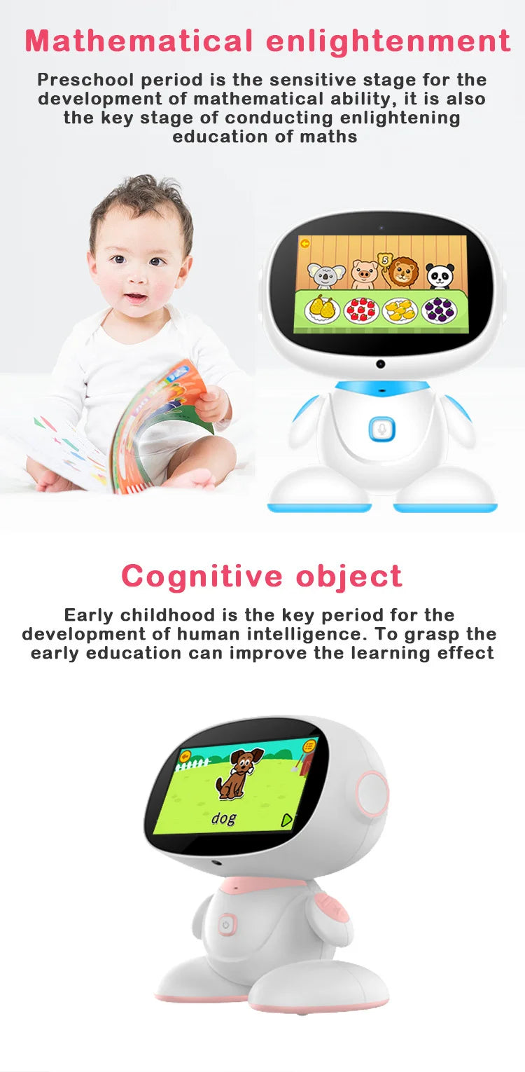 Remote Control Robot Intelligent Playing Kids Smart Educational Home Robots Early Educational Toy Robot