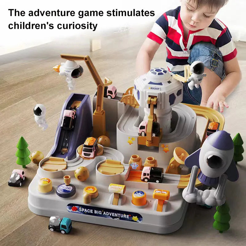 Portable Premium Durable Material Loop Track Puzzle Enlightenment Wear and Durable Track Toy