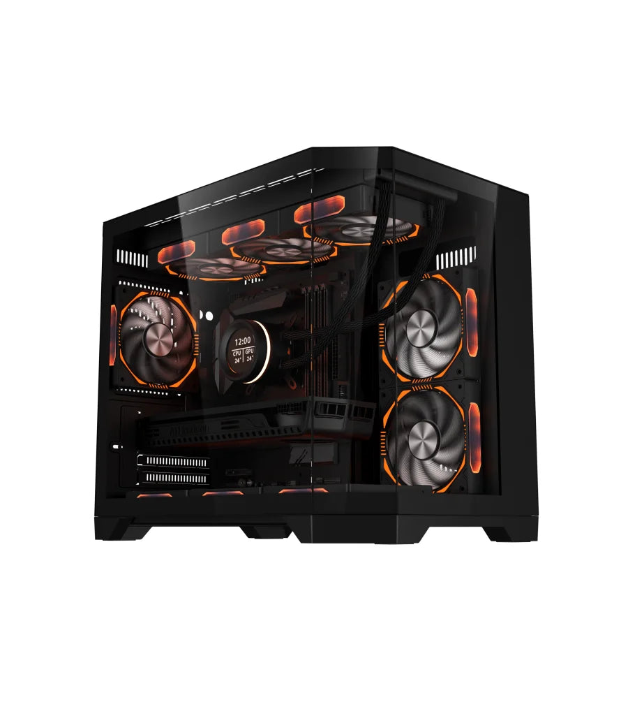 Custom Mid Tower Gaming Pc Case Gaming Casing Pc Cabinet M-ATX Computer Cases Towers Case Pc Gamer Cabinet