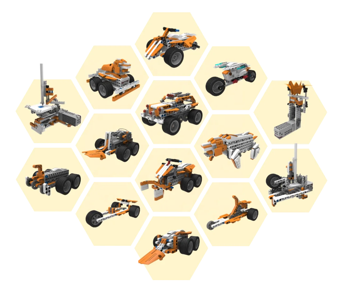 Makerzoid Coding Robot Kits 26 in 1 Set STEM Educational Toy Remote Control Programmable Robotics Kit
