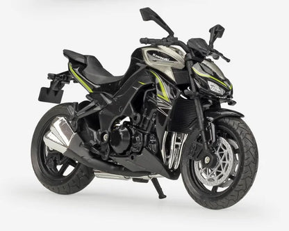 Motorcycle  Z 1000 R 1 :18 Diecast Model Cars Motorcycle Toy Cars for Kids
