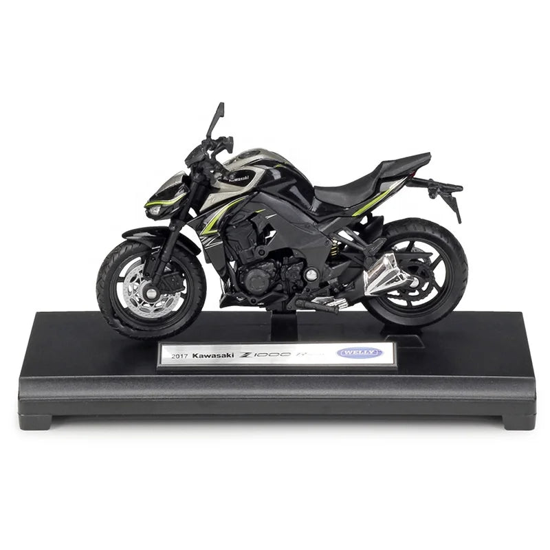 Motorcycle  Z 1000 R 1 :18 Diecast Model Cars Motorcycle Toy Cars for Kids