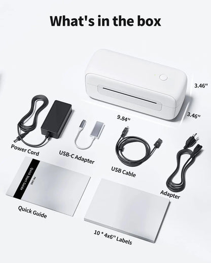 Phomemo B246D Portable Thermal Shipping Label Printer 4x6 Home/Office/Waybill Barcode Maker Stock Product