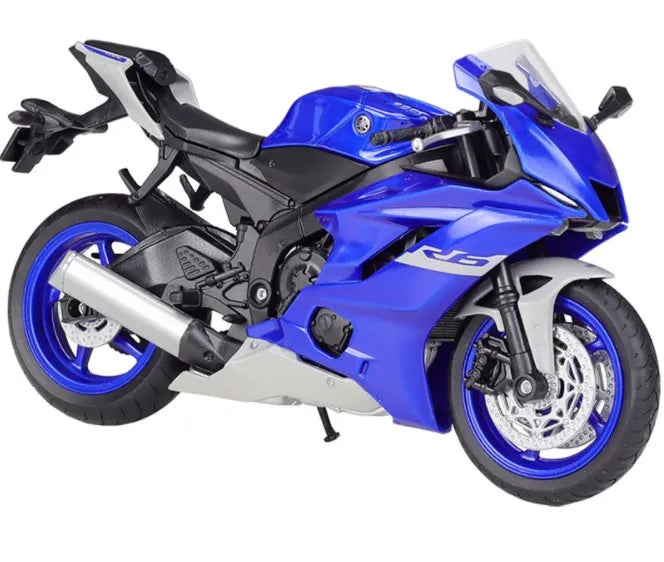 WELLY 1:12  2020 YZF R6 Heavy Locomotive Alloy Motorcycle Simulation Model Toy