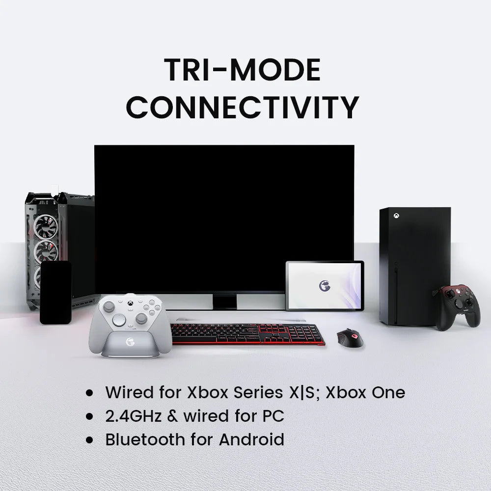 GameSir G7 Pro Xbox Gaming Controller Wired Gamepad for Xbox Series X|S, Xbox One X|S, Steam, PC, Android with Charging Dock