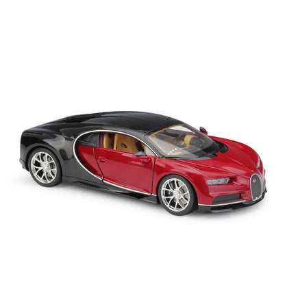 1:24 Scale Bugatti Vehicle Car Model Alloy Simulation Sports Car Vehicle 1/24 Diecast Model Cars Toys