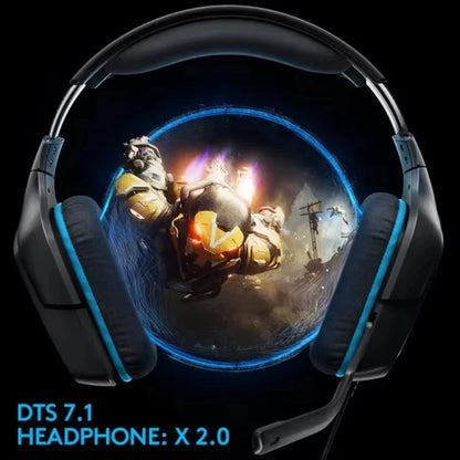 Logitech G431 Wired 7.1 Surround Sound Gaming Headset 50 mm Audio Drivers 3.5 mm Audio Jack Lightweight Dynamic Microphone