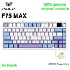 AULA F75 MAX Gaming Mechanical Keyboard 75% Wired//2.4G Hot-Swap RGB E-sports Keyboard with TFT Screen for PC Office