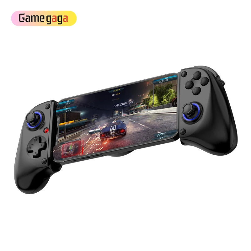 S Mobile Gaming D11 Stretch Game Controller Gamepad Hall Trigger for Switch PC Android IOS BT Gaming Controller for Mobile Phone