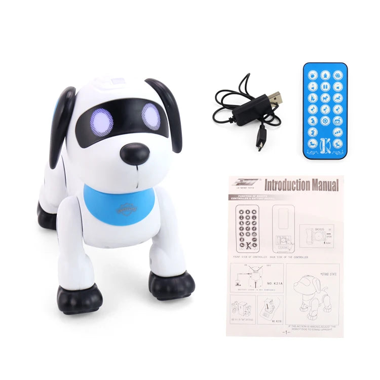 2.4Ghz RC Pet Robot Wholesale Toys with Light Stunt Smart Animals Robotic Dog Robot Pet Manufacture