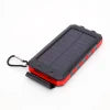 Portable 20000mAh Waterproof Anti-Fall Super Fast Charging DOUBLE USB & Outdoor Flashlight TYPE-C Output Solar Mobile Power