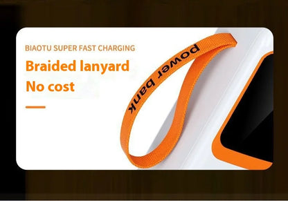 Wholesale 20000mAh Large Capacity Mobile Power Bank Custom Logo LED Display Type-C Li-Polymer Battery ABS Material Built-in 20W