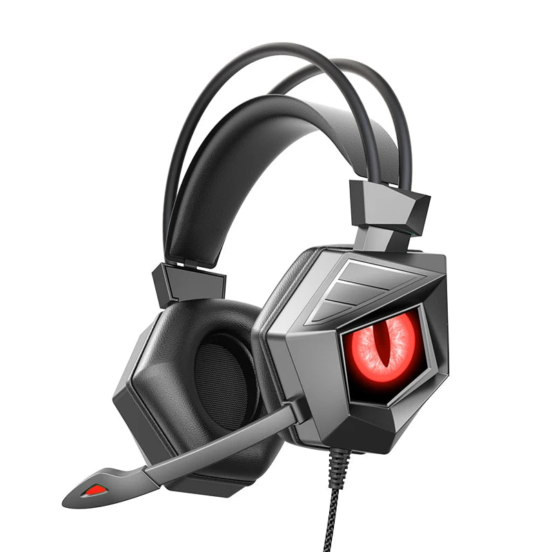 Soyto G15 Surround Sound Wired Headset with Microphone for Gaming Luminous Over Ear Headphones Gamers Fone De Ouvido Audifonos