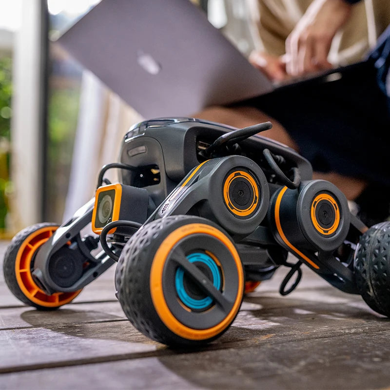 UBTECH Ugot Smart Educational Robot with 2.4-inch LCD Touch Screen DIY AI Programming Voice Control Cartoon Toy